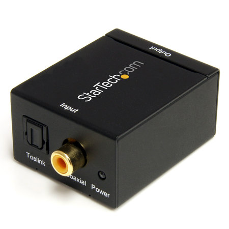 STARTECH.COM SPDIF Digital Coax / Toslink Optical to RCA Audio Converter SPDIF2AA